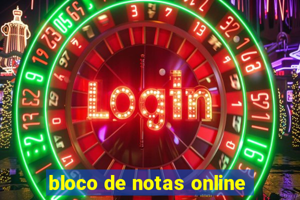 bloco de notas online